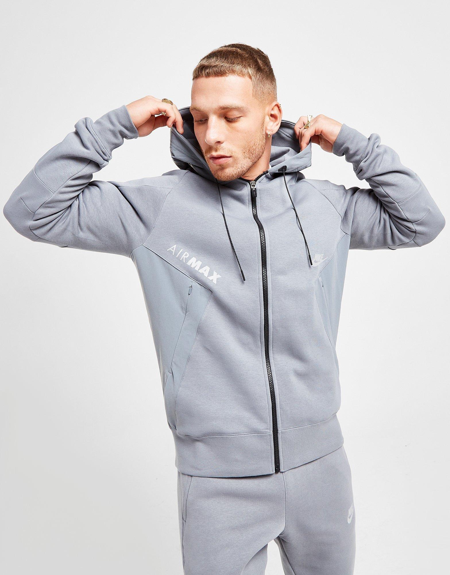 men's nike air max full-zip hoodie