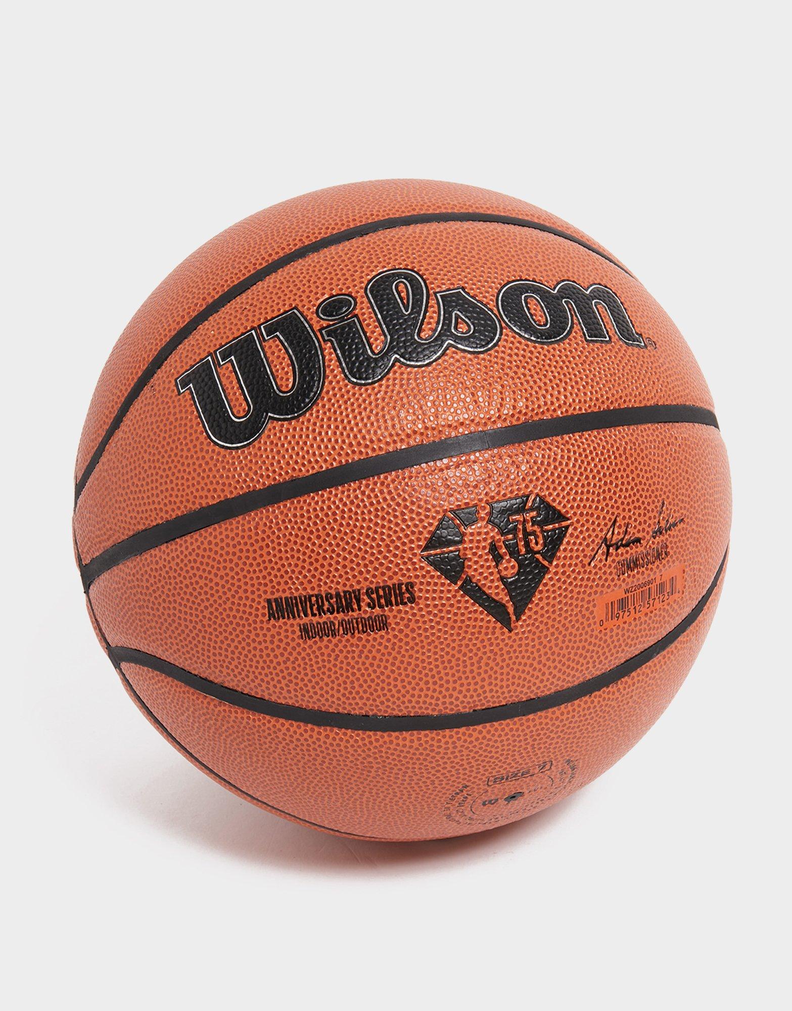 WILSON NBA AUTHENTIC INDOOR OUTDOOR BASKETBALL SIZE 7 Brown - BROWN