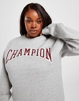 Champion Plus Size Varsity Crew Sweatshirt