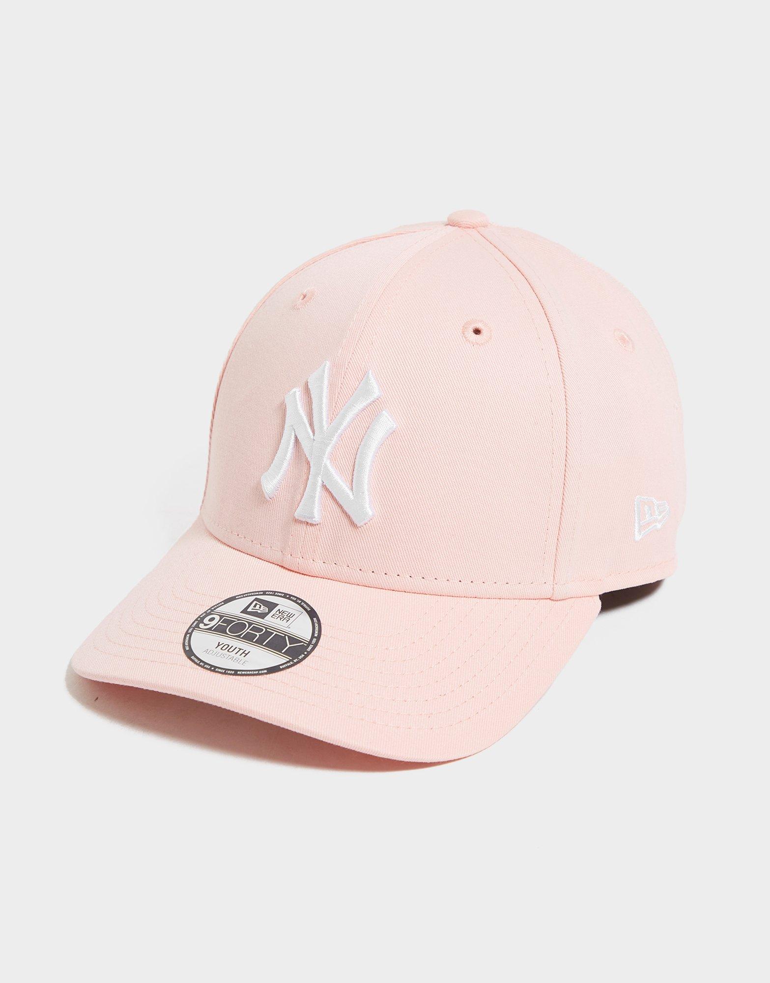 Pink New Era MLB 9FORTY New York Yankees Cap Junior - JD Sports