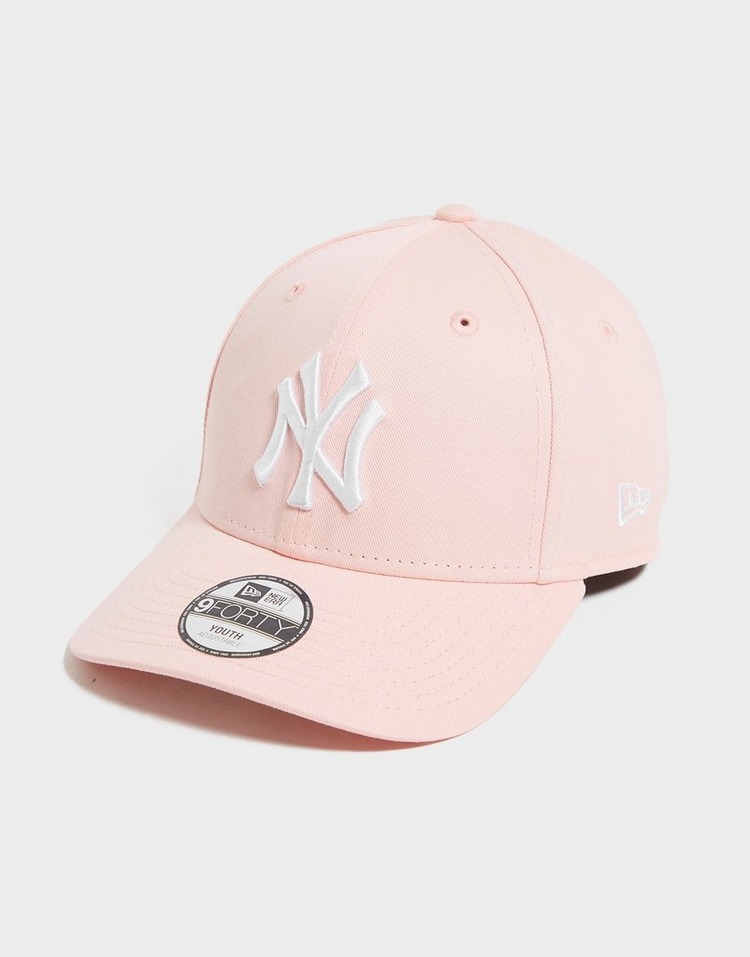 Pink New Era MLB 9FORTY New York Yankees Cap Junior | JD Sports UK