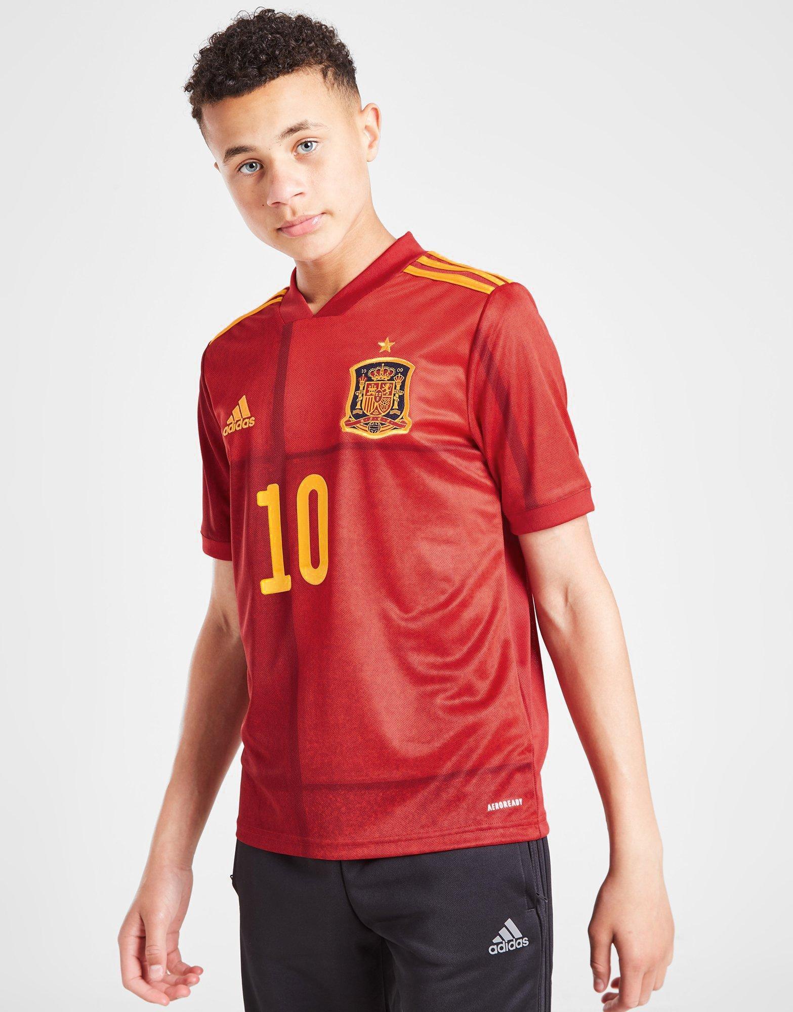 adidas Spain 2020 Thiago #10 Home Shirt Junior