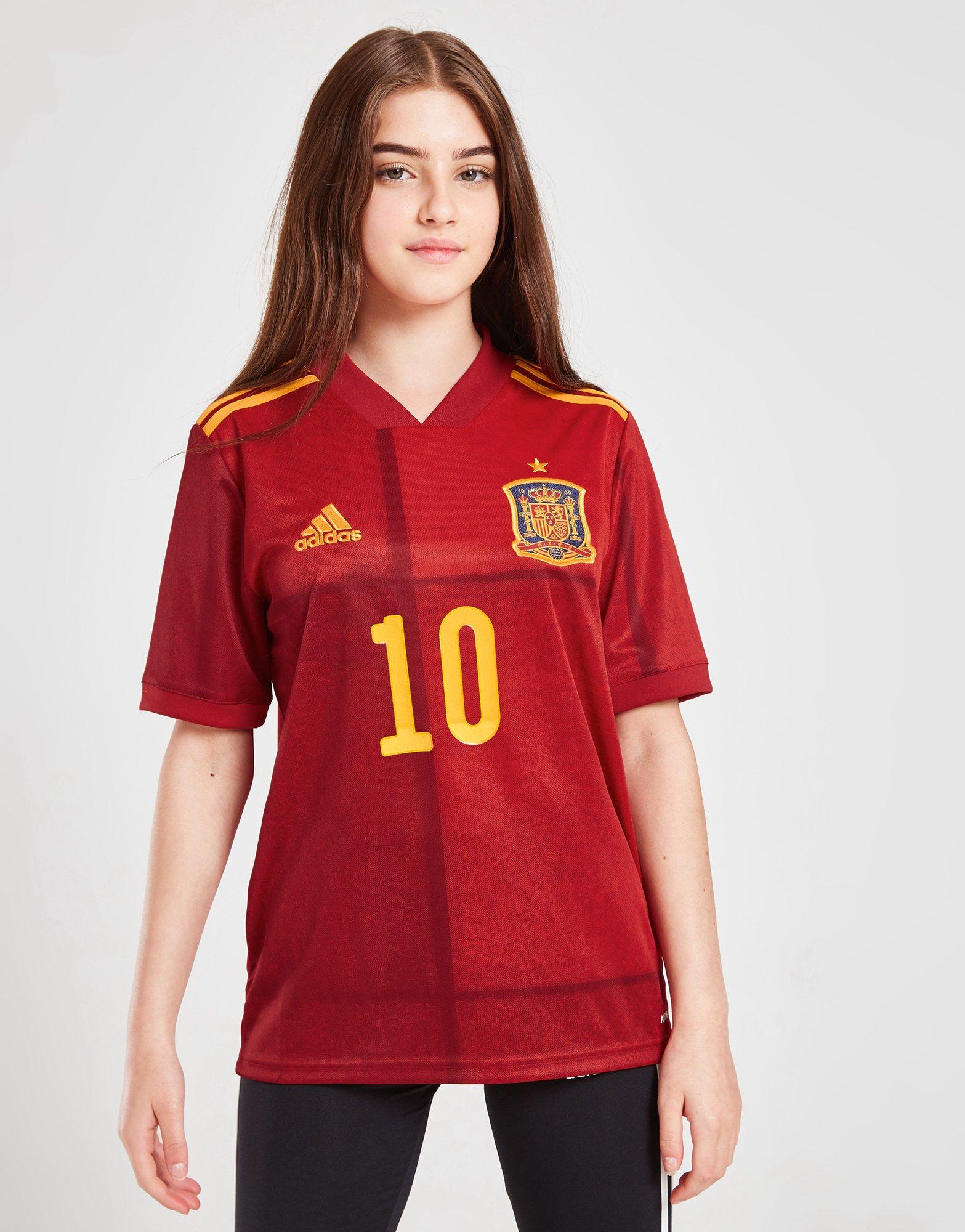 adidas Spain 2020 Thiago #10 Home Shirt Junior