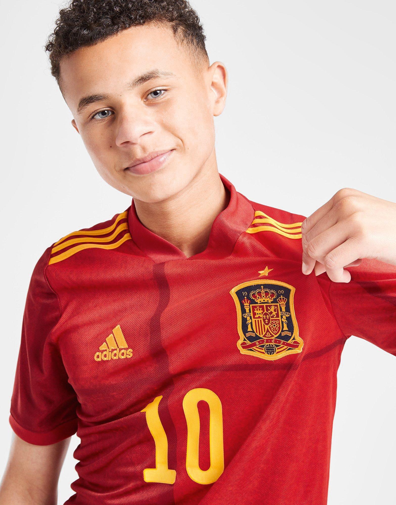 adidas Spain 2020 Thiago #10 Home Shirt Junior