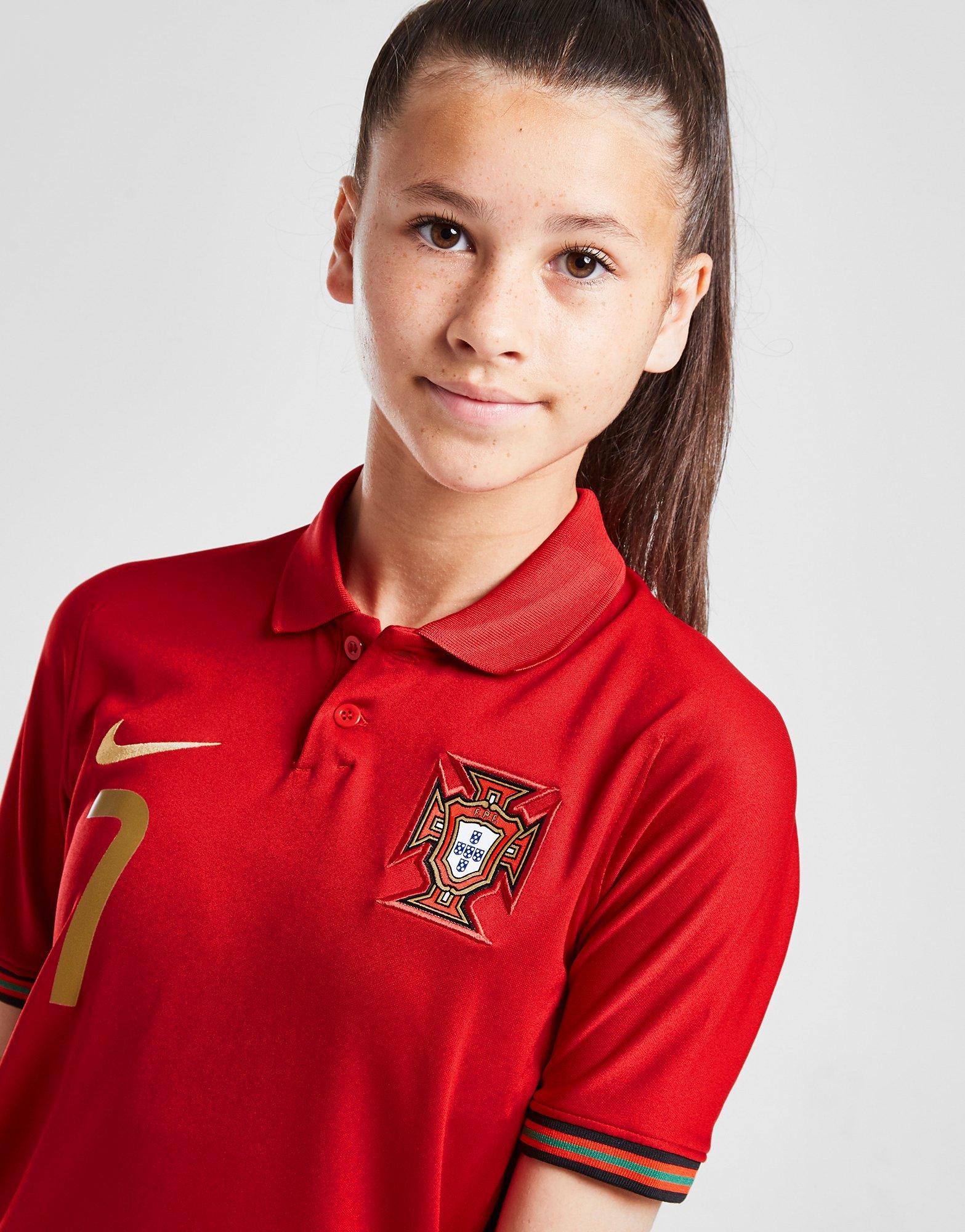Nike Portugal 2020/21 Ronaldo #7 Home Shirt Junior