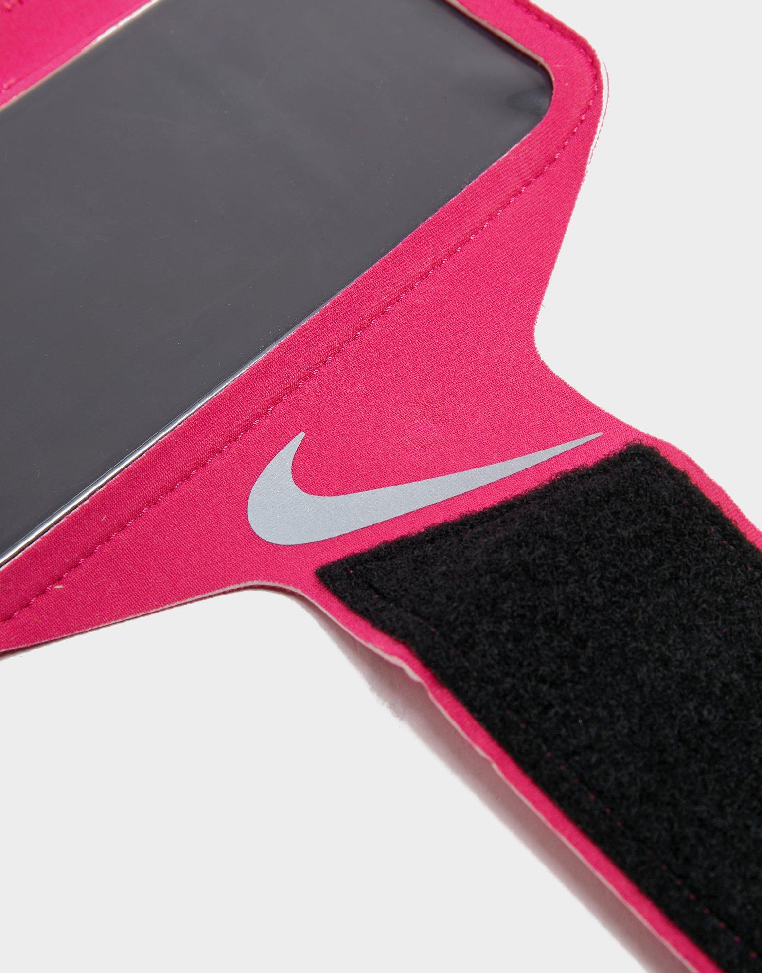 Pink Nike Lean Arm Band