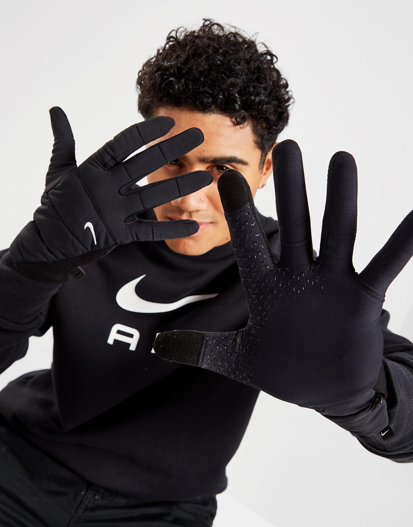 Black Quilted Gloves | JD Sports Global