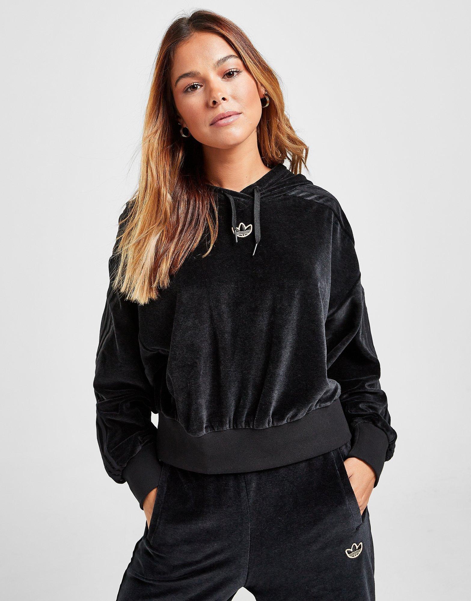 adidas Originals Velour Overhead Hoodie