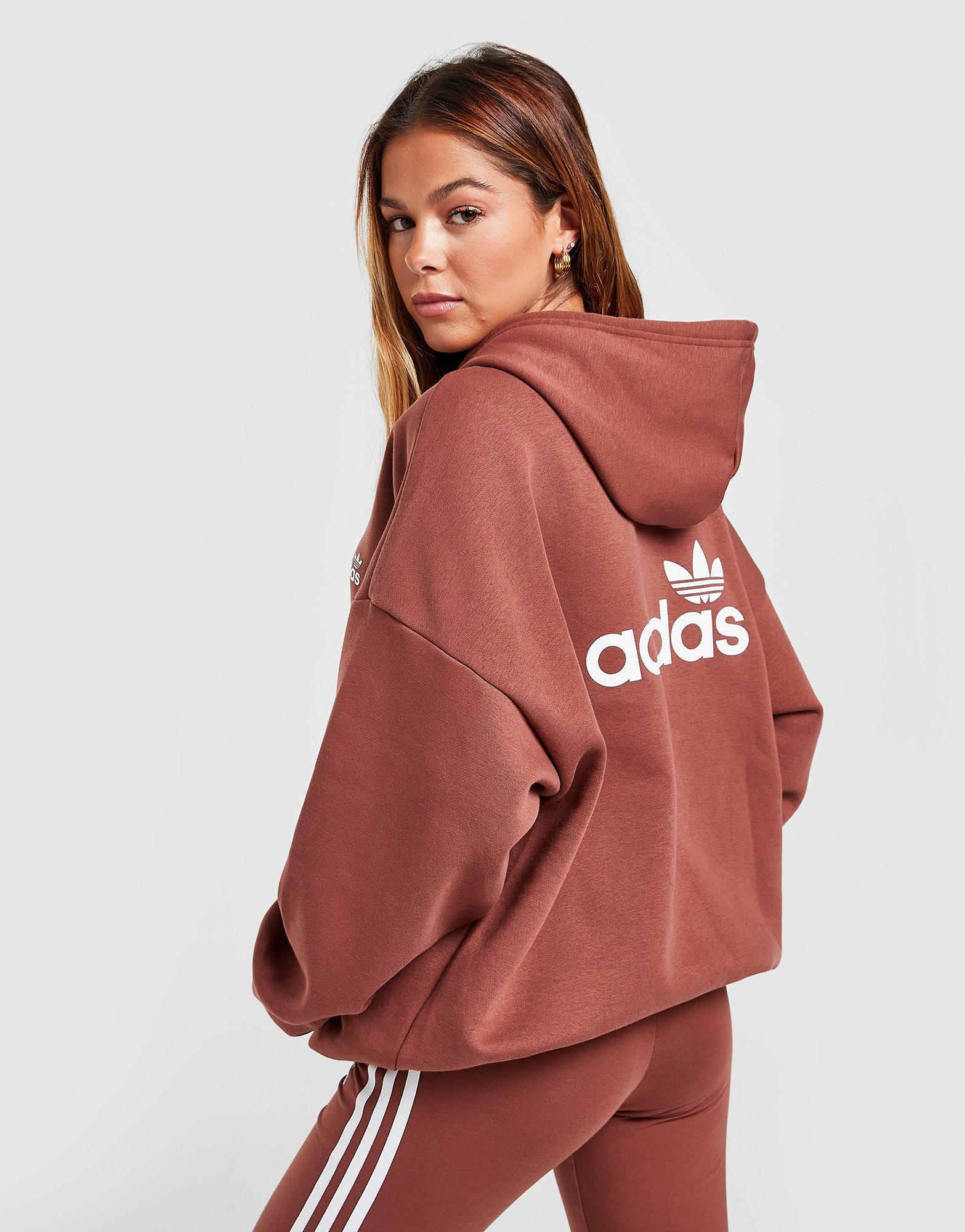 Adidas originals linear on sale fleece overhead hoodie junior