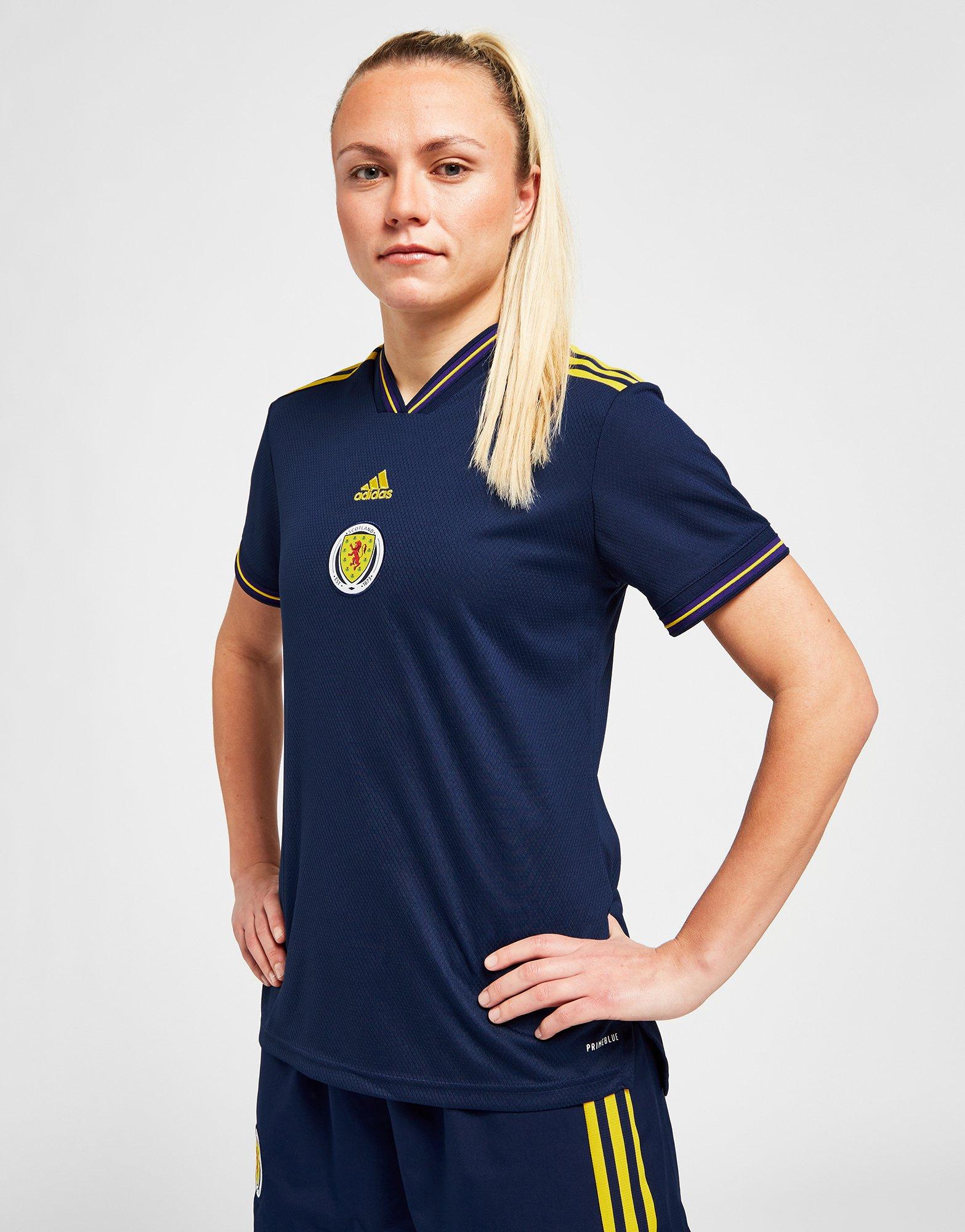 Blue adidas Scotland 2022 Home Shirt Women s JD Sports Malaysia