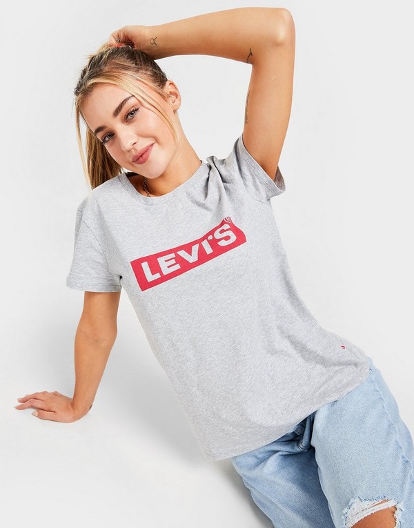 Grey Levi's Box Tab T-Shirt | JD Sports UK