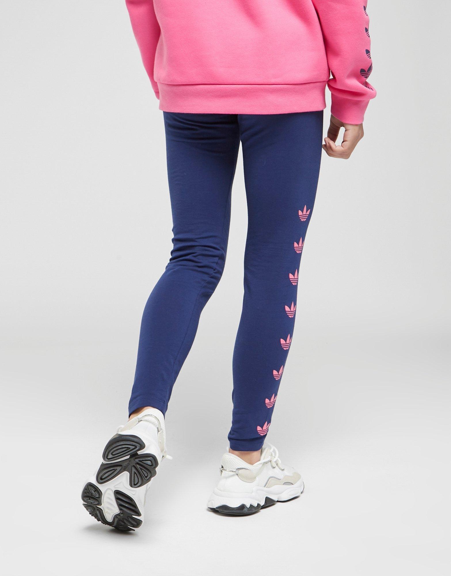 adidas Originals Girls' Repeat Trefoil Leggings Junior