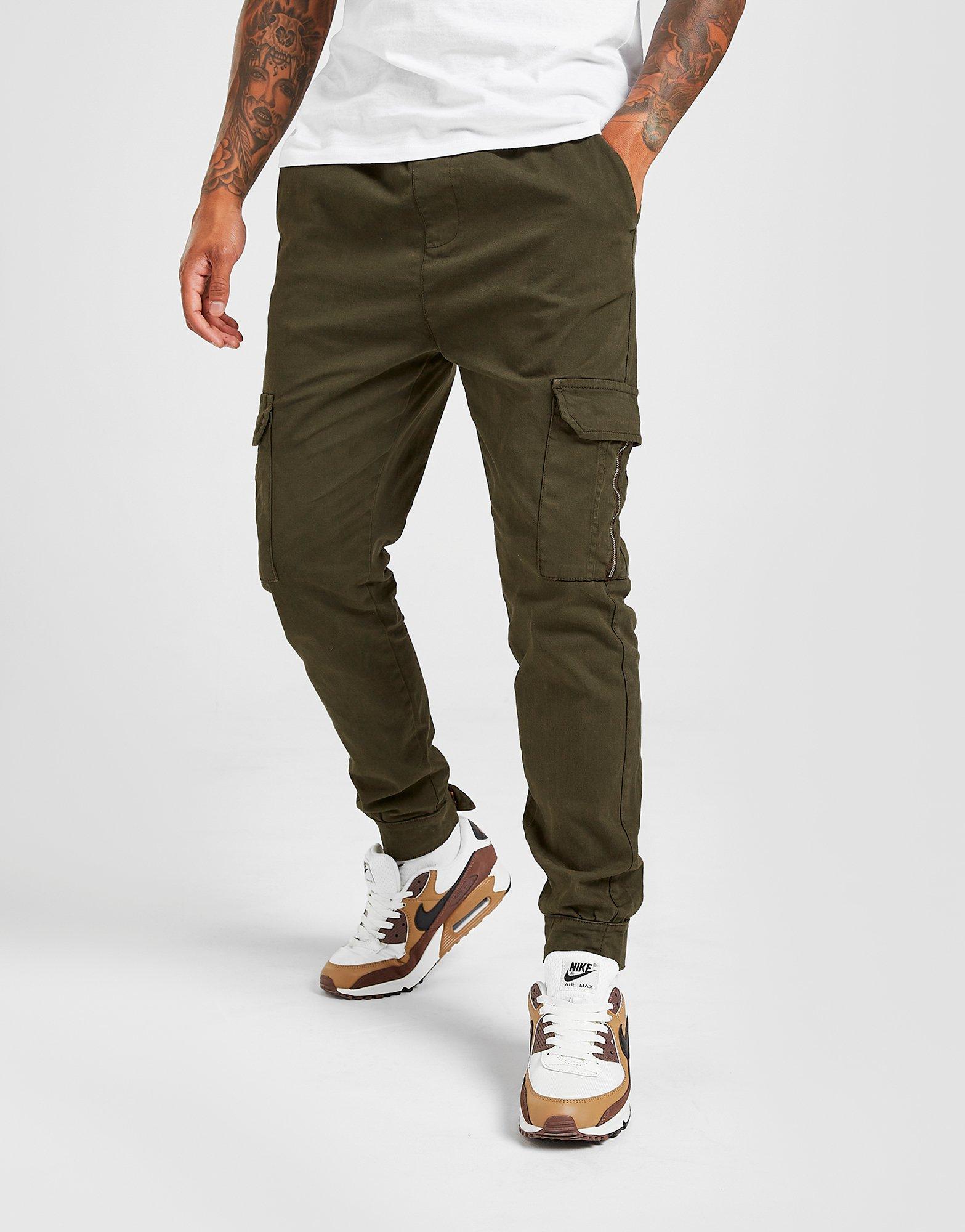 brave soul slim cargo pants