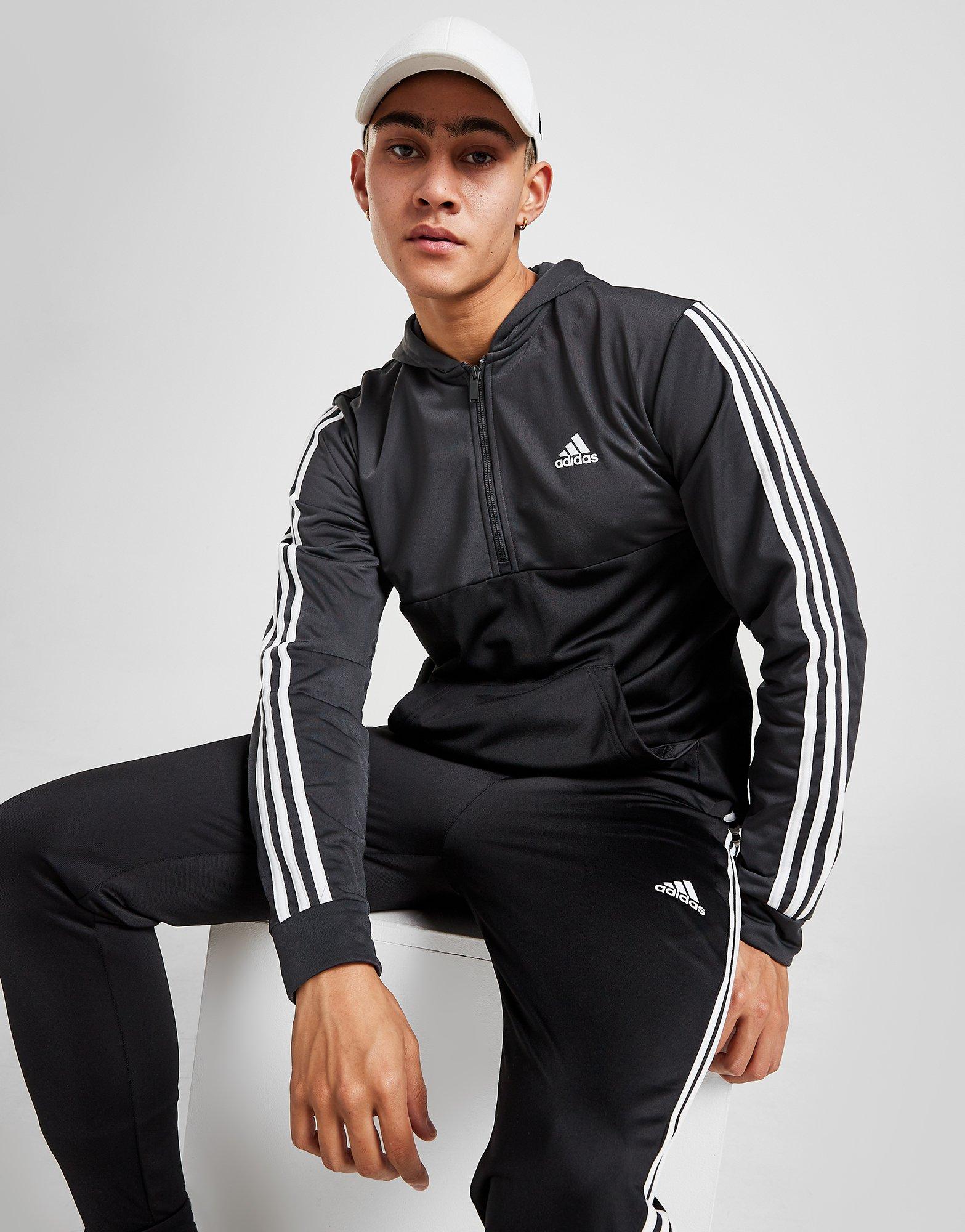 adidas poly tracksuit