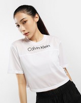 Calvin Klein Mesh Cropped Gym T-Shirt Women's