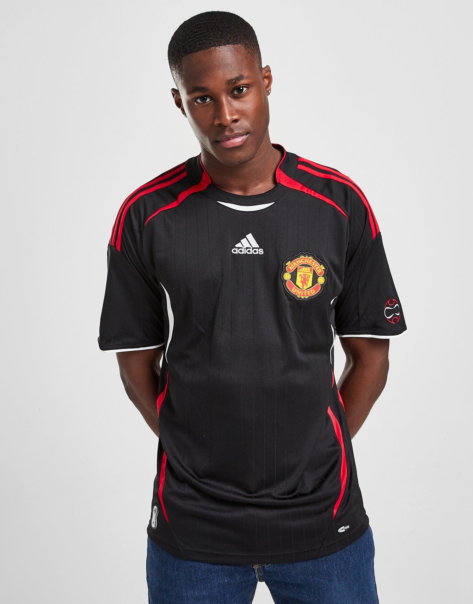 Acheter Noir Adidas Maillot De Football Manchester United Homme