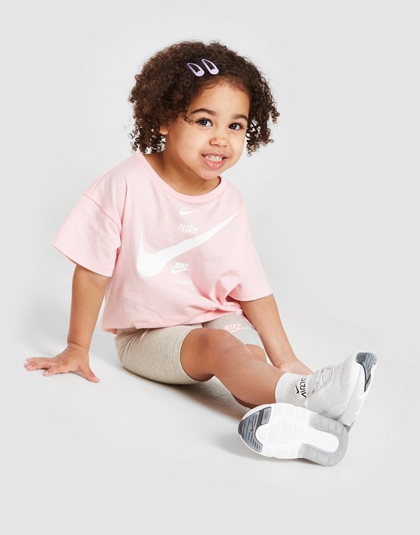 Nike Girls' Graphic T-Shirt/Cycle Shorts Set Infant