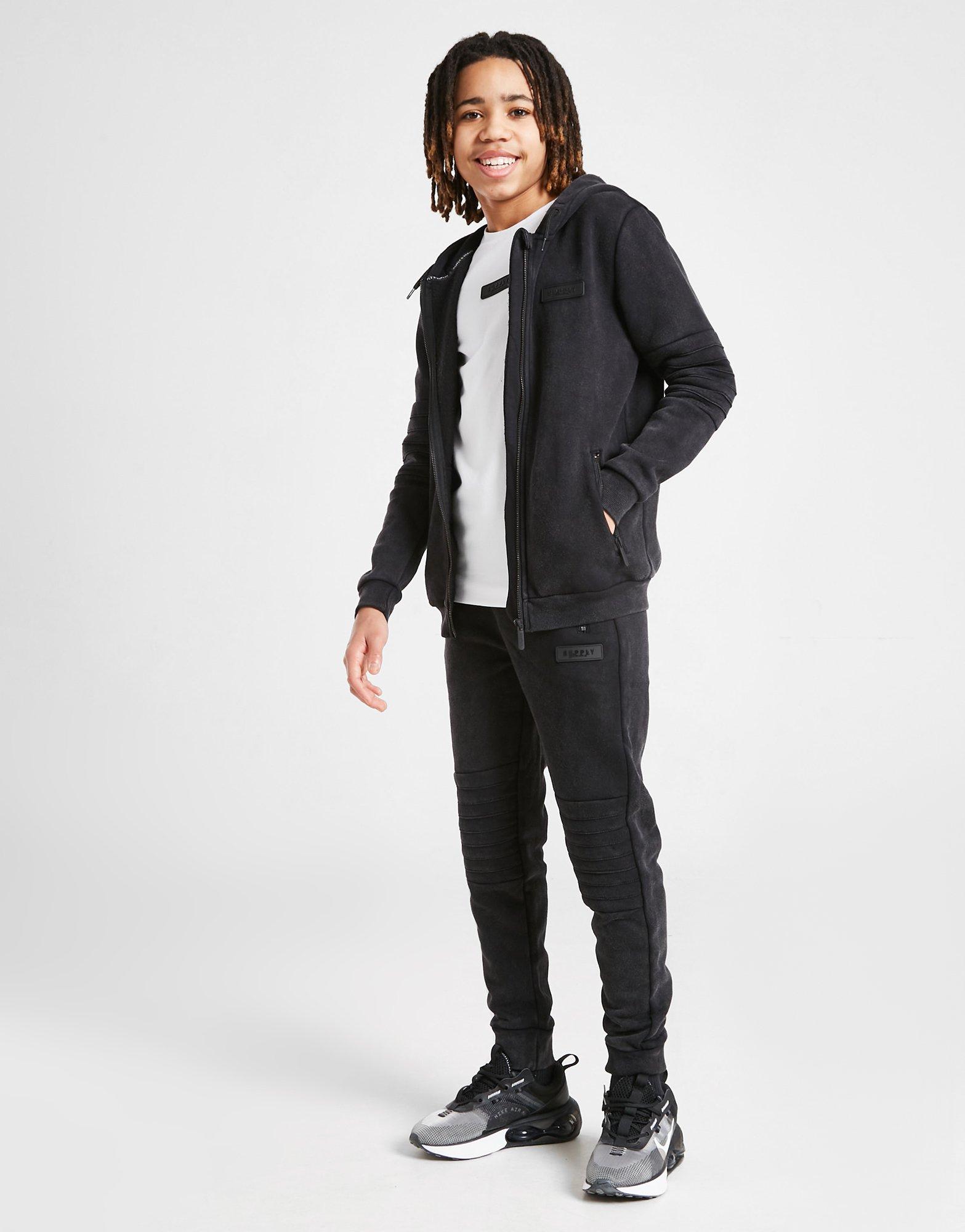 Supply & Demand Grunge Full Zip Hoodie Junior