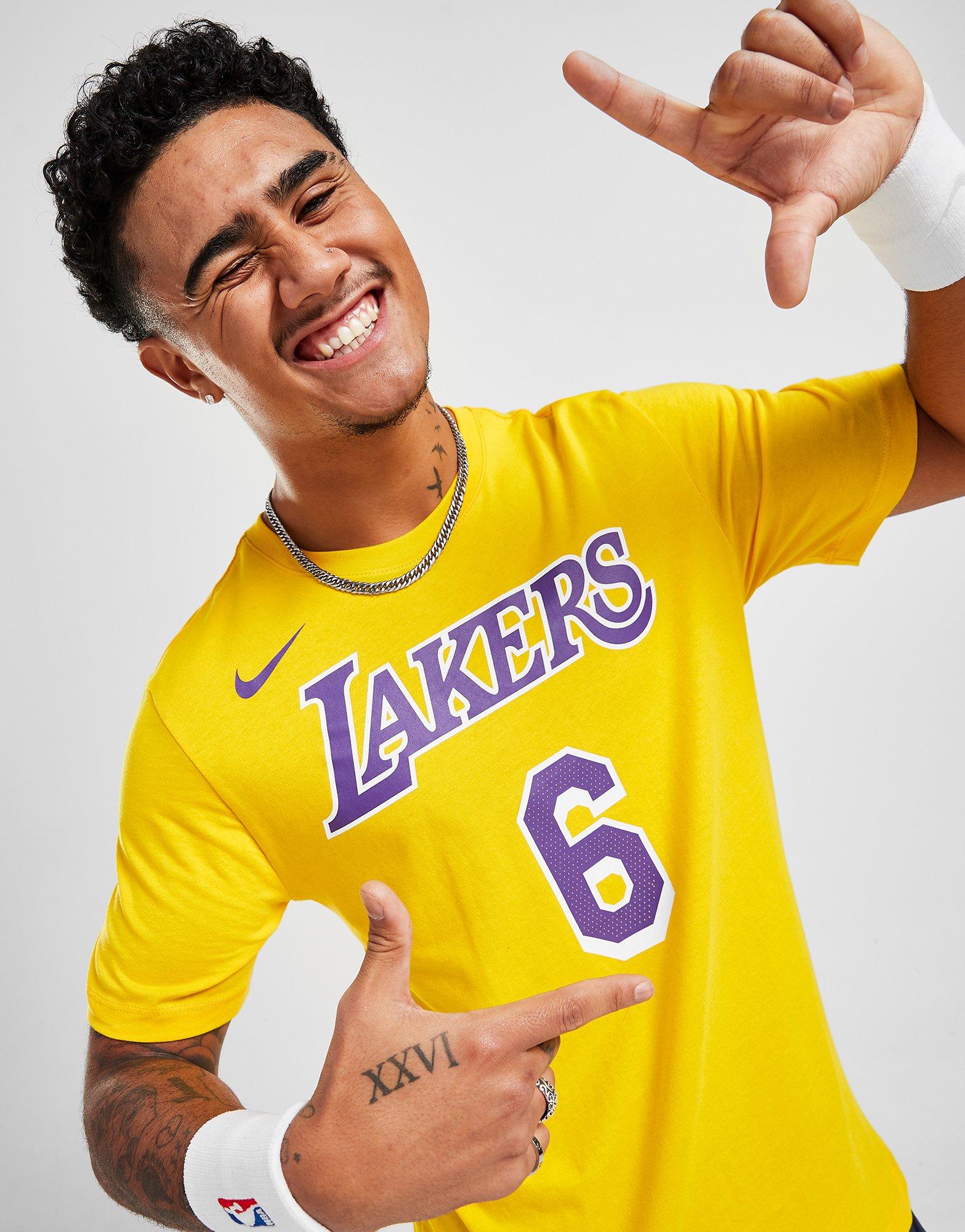 lakers nike tshirt