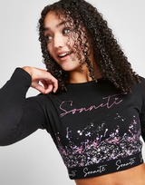 Sonneti Girls' Paint Splash Long Sleeve T-shirt Junior
