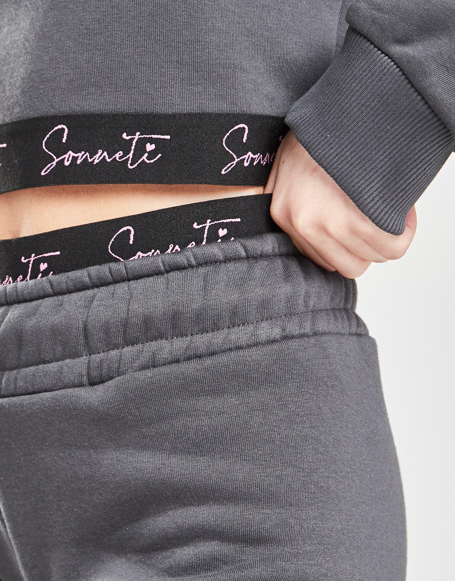 Sonneti Girls' Cargo Tape Joggers Junior