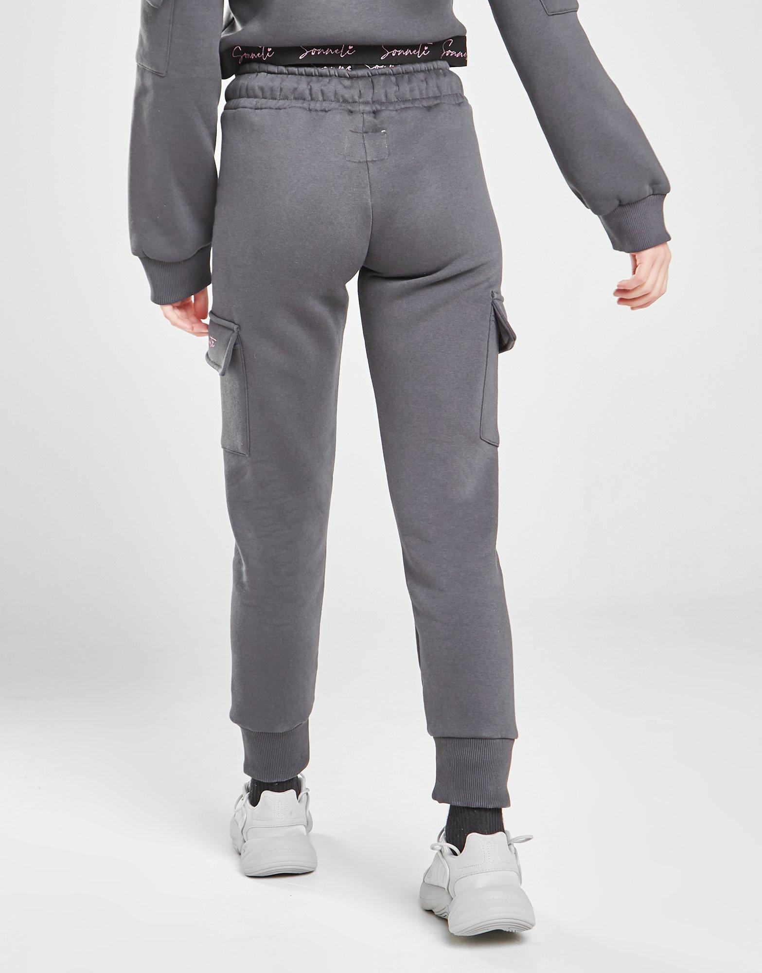 Sonneti Girls' Cargo Tape Joggers Junior