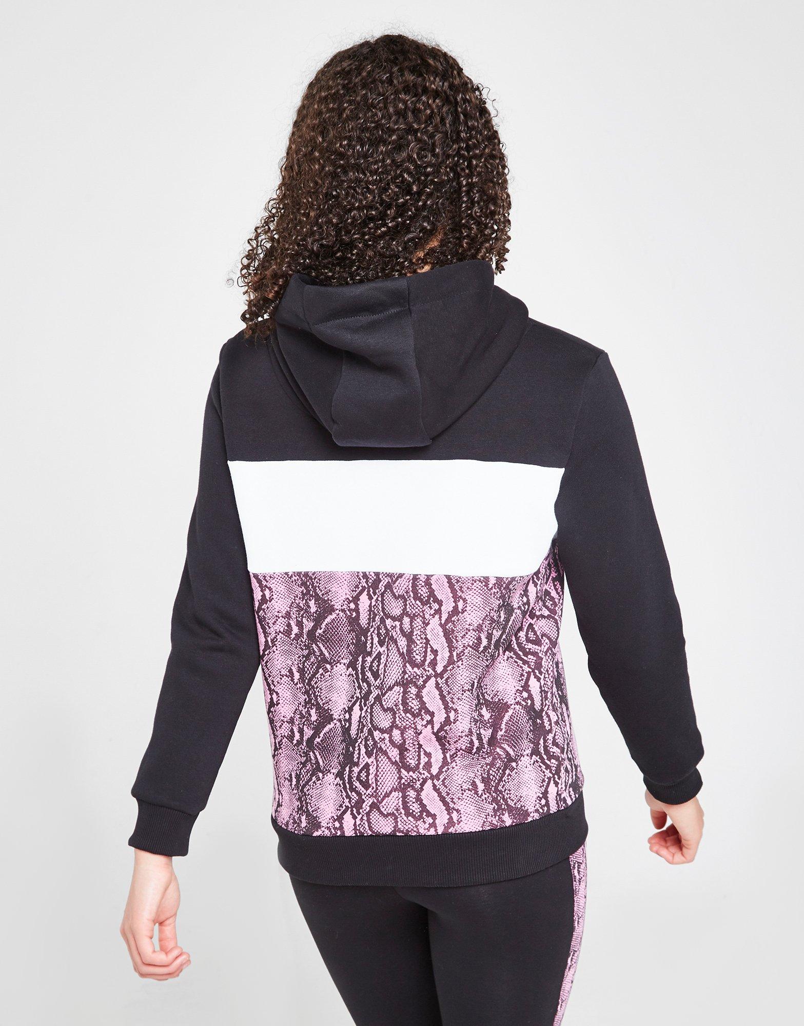 Sonneti Girls' Snake Panel Boyfriend Hoodie Junior
