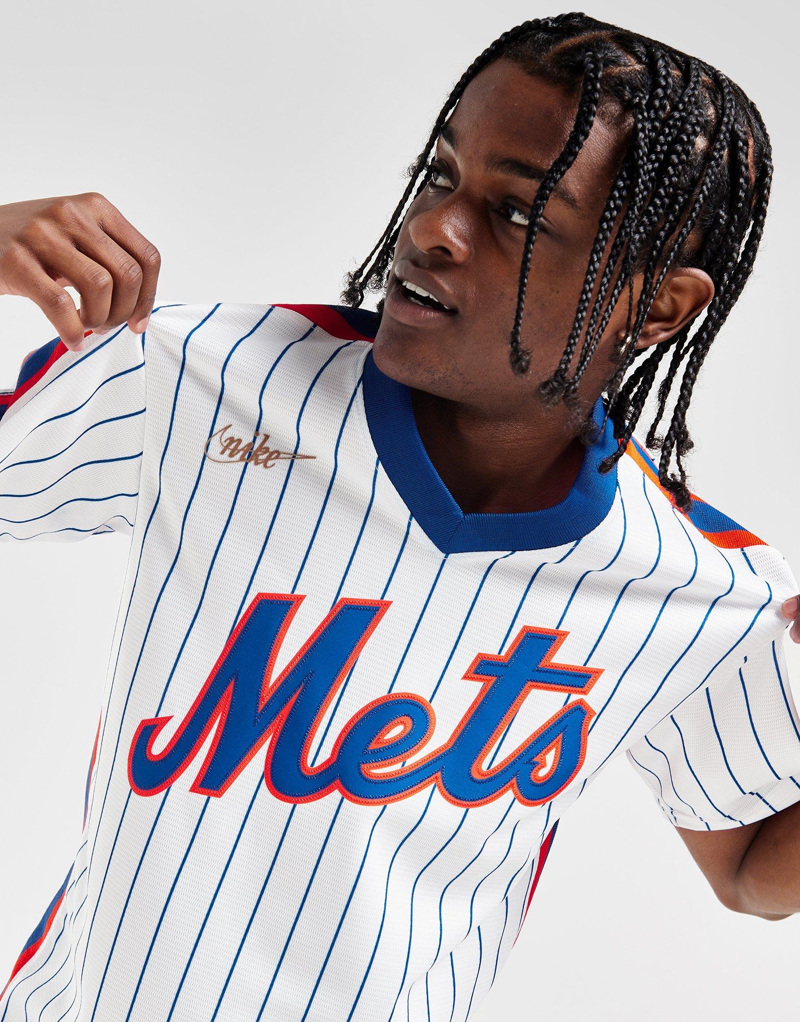 Nike MLB New York Mets Official Cooperstown Jersey White