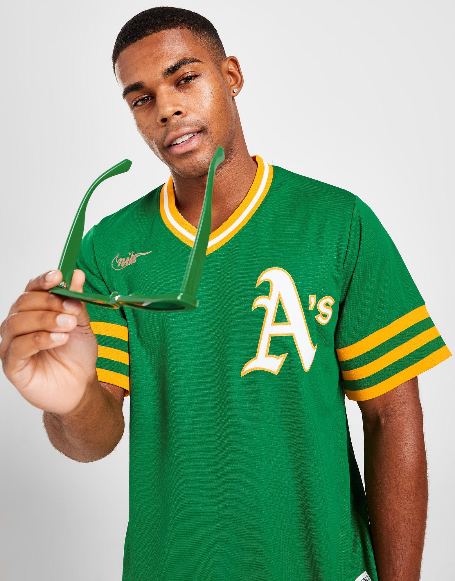 Nike Oakland Athletics Green Cooperstown MLB Jersey