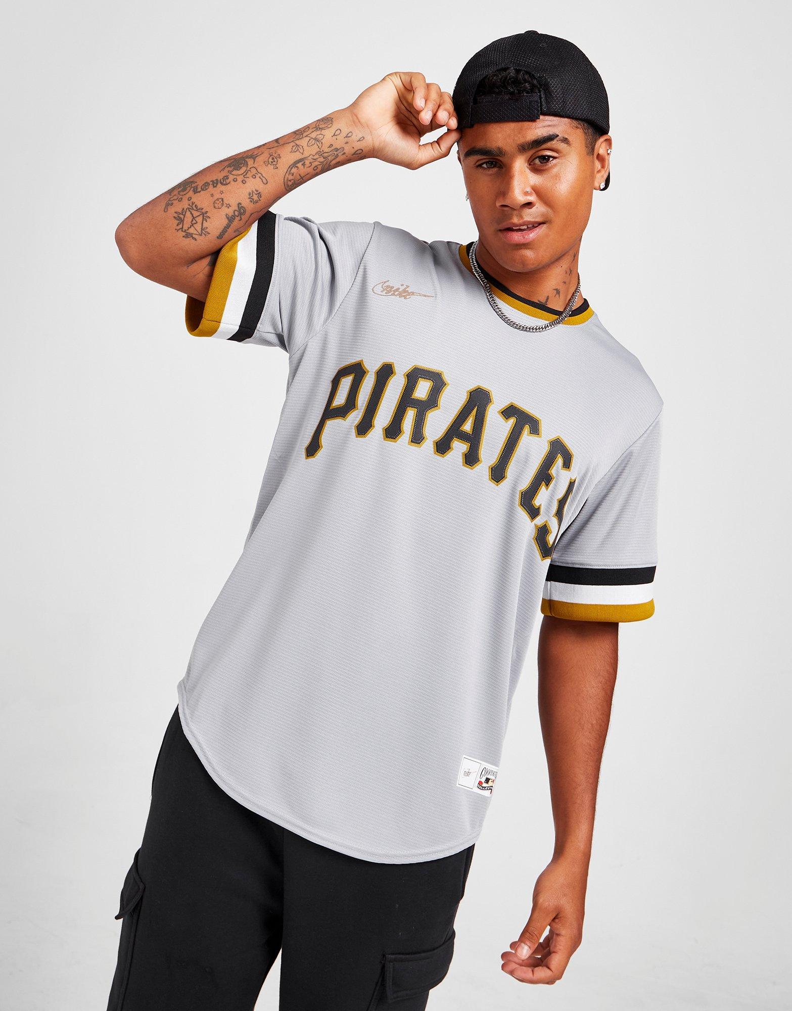 MLB Pittsburgh Pirates Men's Cooperstown Baseball Jersey.