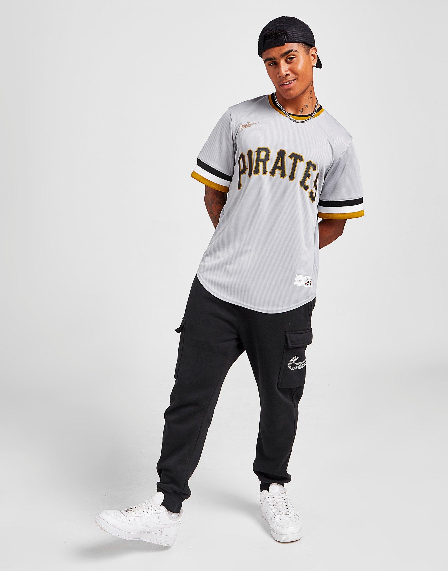 Pittsburgh Pirates Cooperstown Collection Nike MLB Jersey Gray