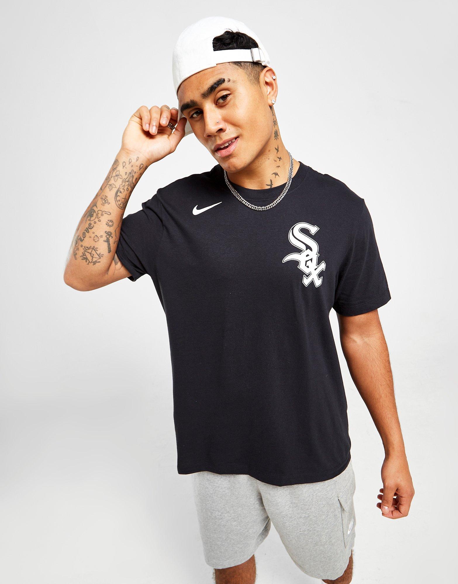 Black Nike MLB Chicago White Sox City Connect T-Shirt - JD Sports Ireland