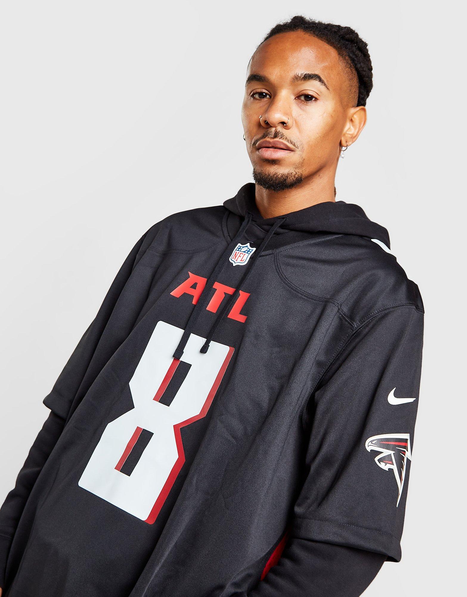 Black Nike NFL Atlanta Falcons Pitts #8 Jersey