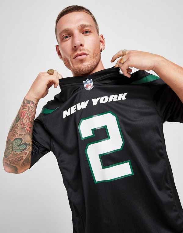 eterno Mierda confirmar Nike NFL New York Jets Wilson #2 Jersey en Negro | JD Sports España