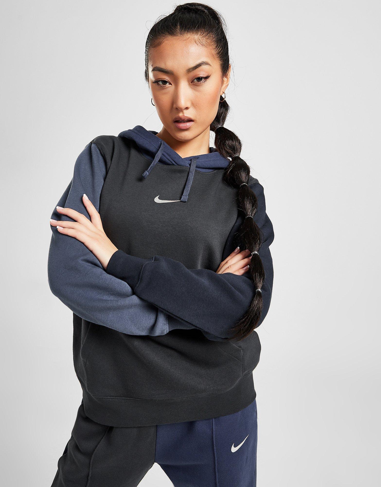 nike block colour hoodie