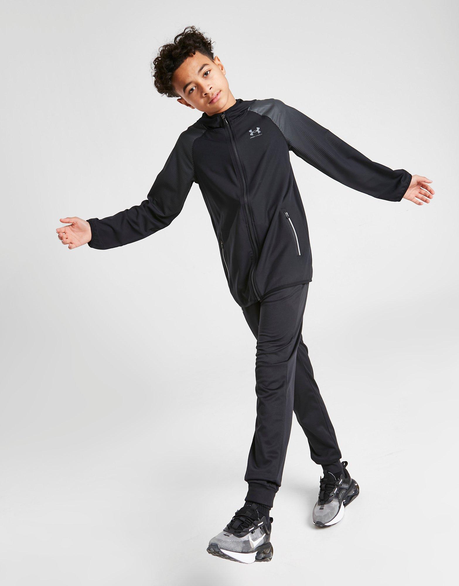 Under Armour Full Zip Woven Print Jacket Junior