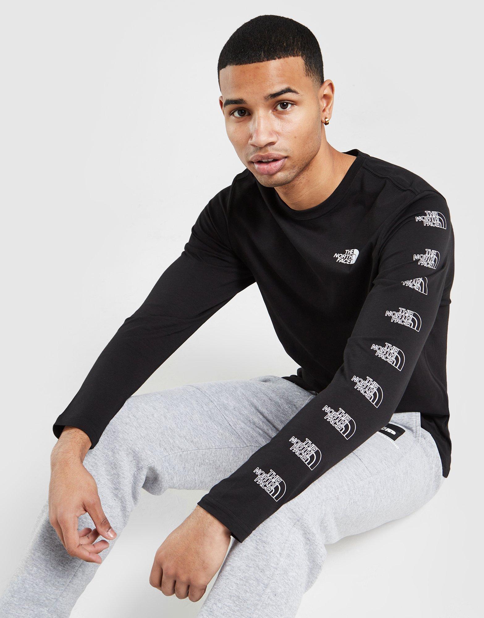 north face long sleeve t