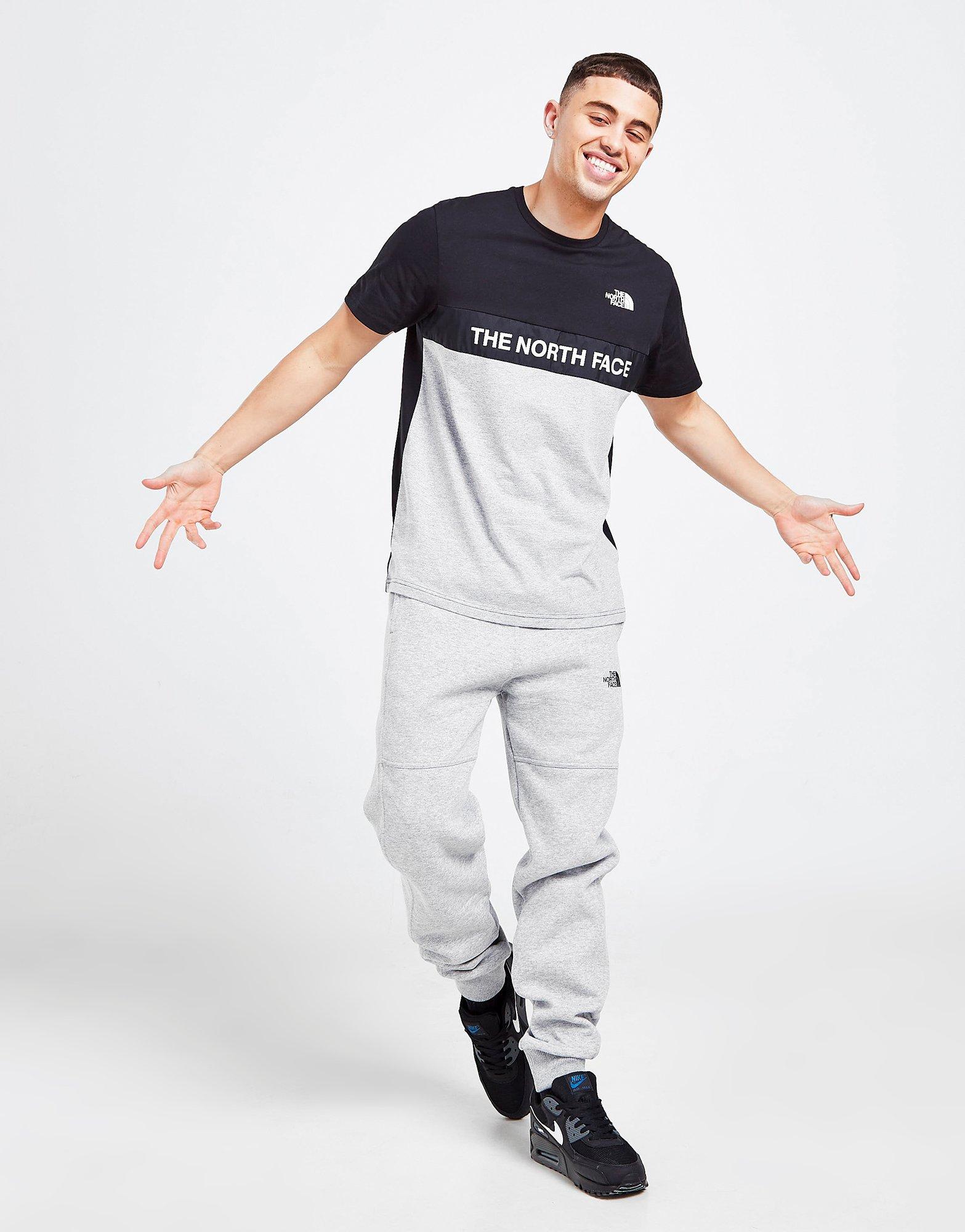 The North Face Colour Block Grid T-Shirt