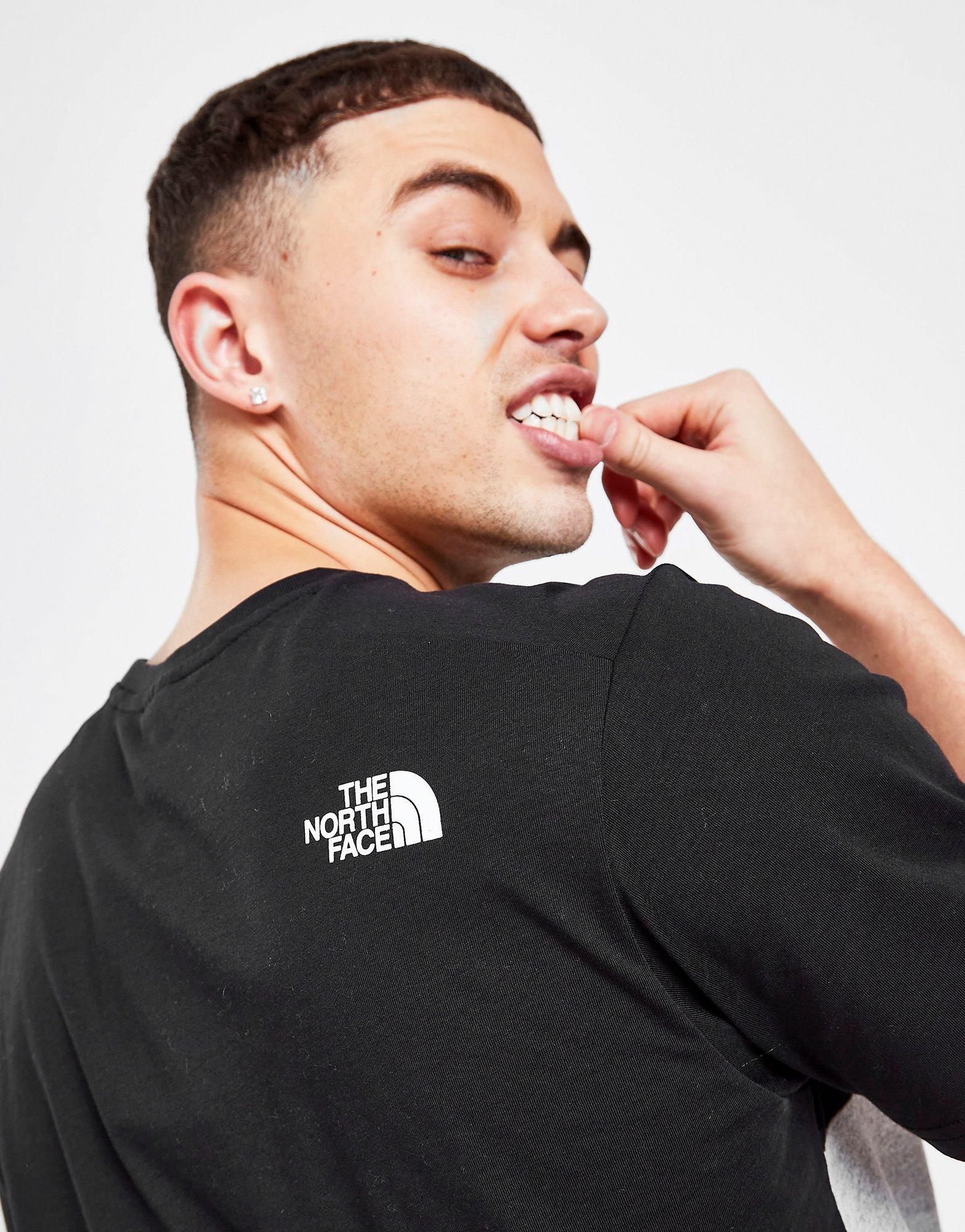 The North Face Colour Block Grid T-Shirt