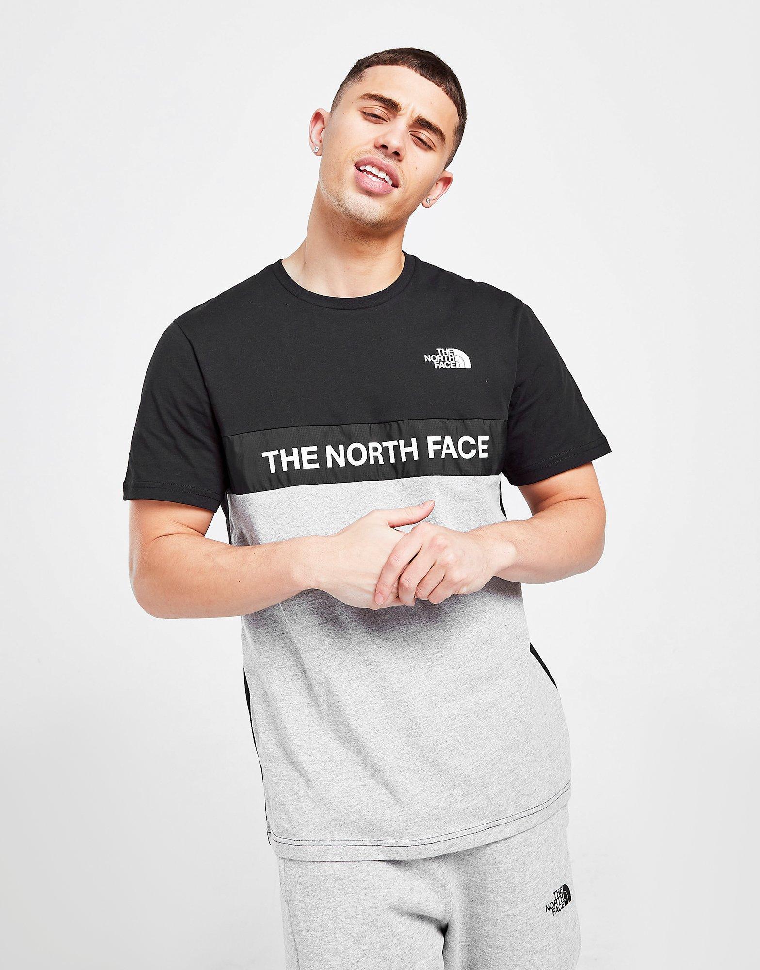 The North Face Colour Block Grid T-Shirt