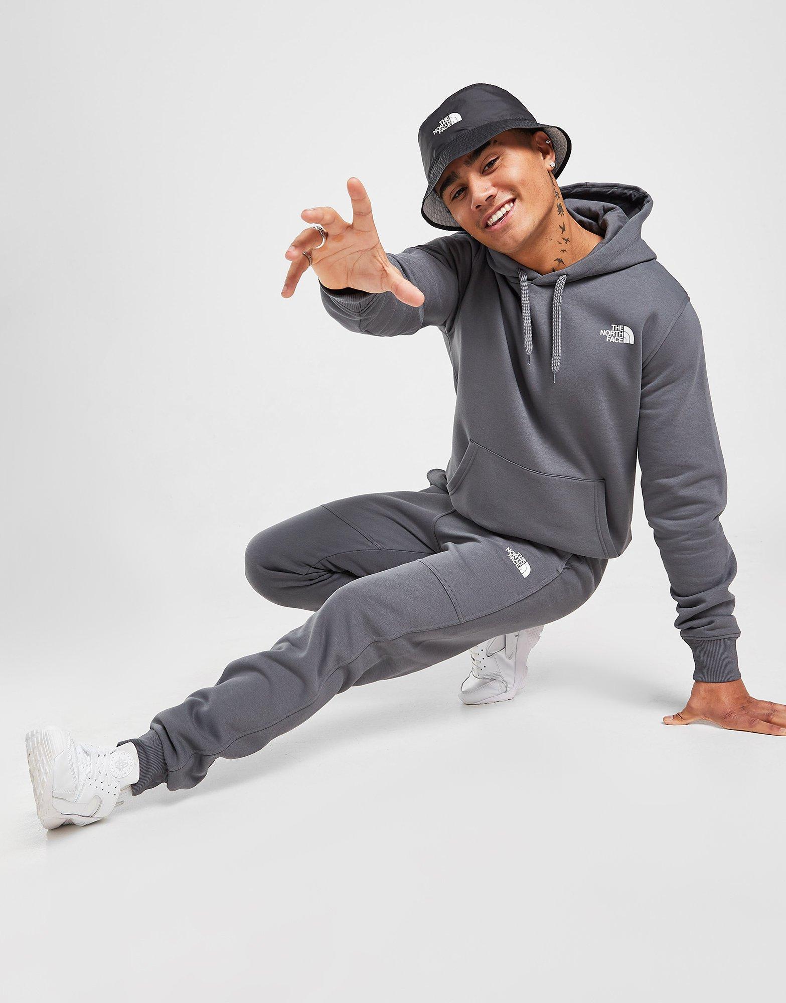 grey tracksuit north face