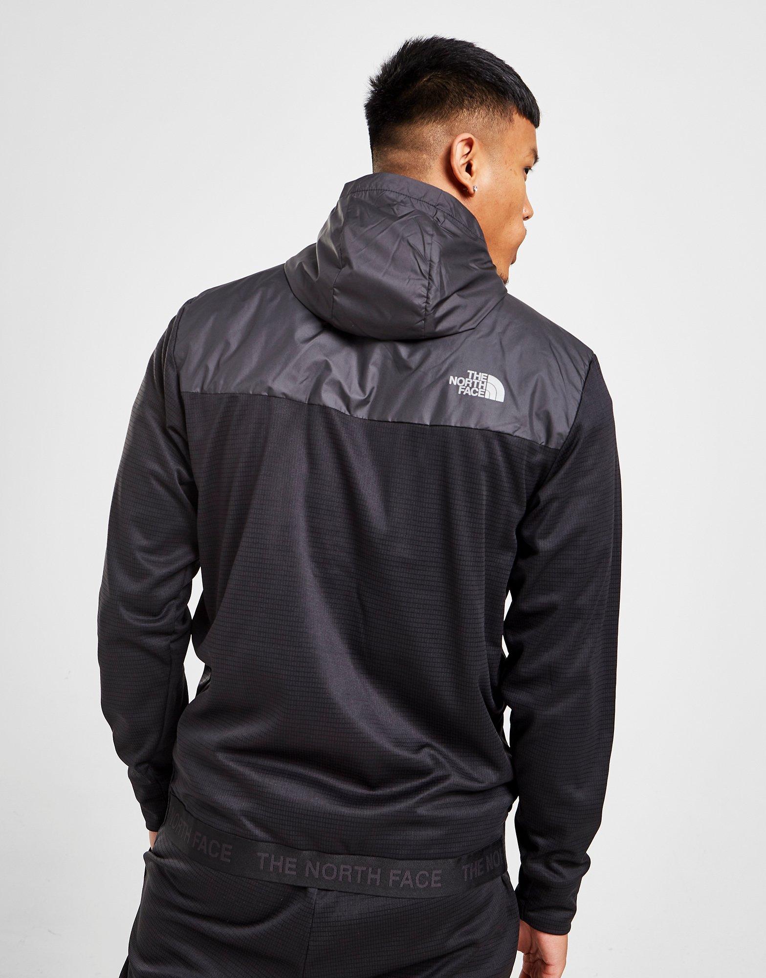 the north face train n go logo black hoodie