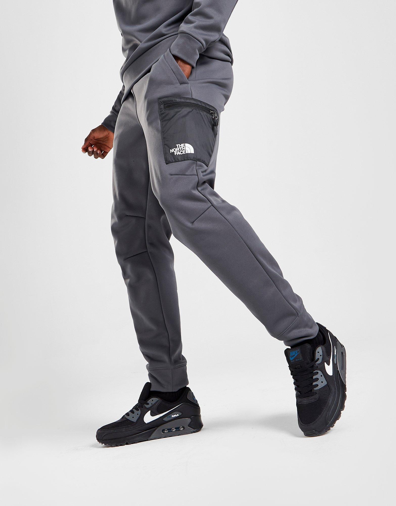 north face grey sweatpants