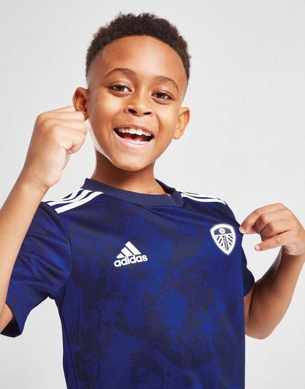 adidas Leeds United FC 2021/22 Away Kit Children