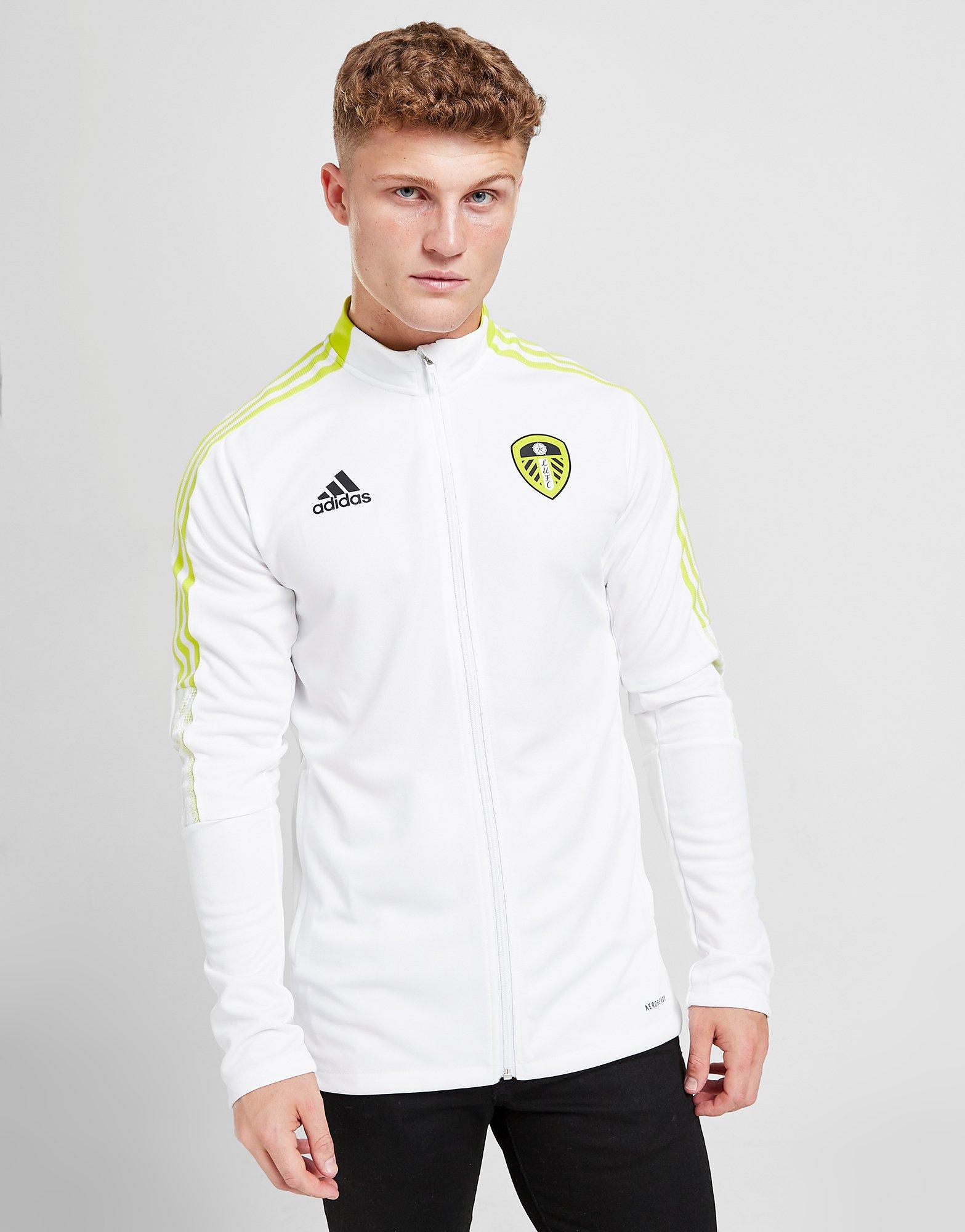 leeds united tracksuit adidas