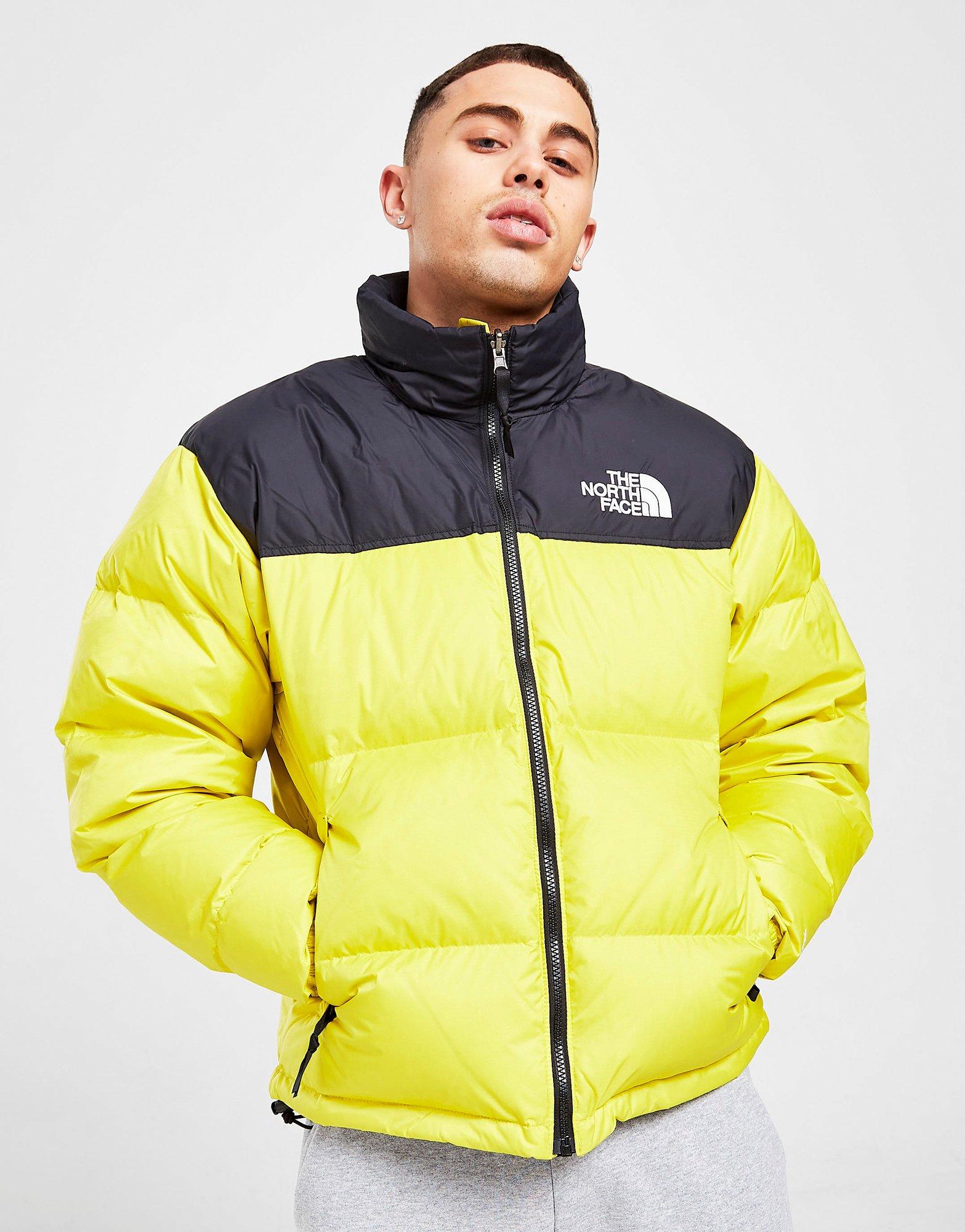 Yellow The North Face 1996 Retro Nuptse Jacket Jd Sports