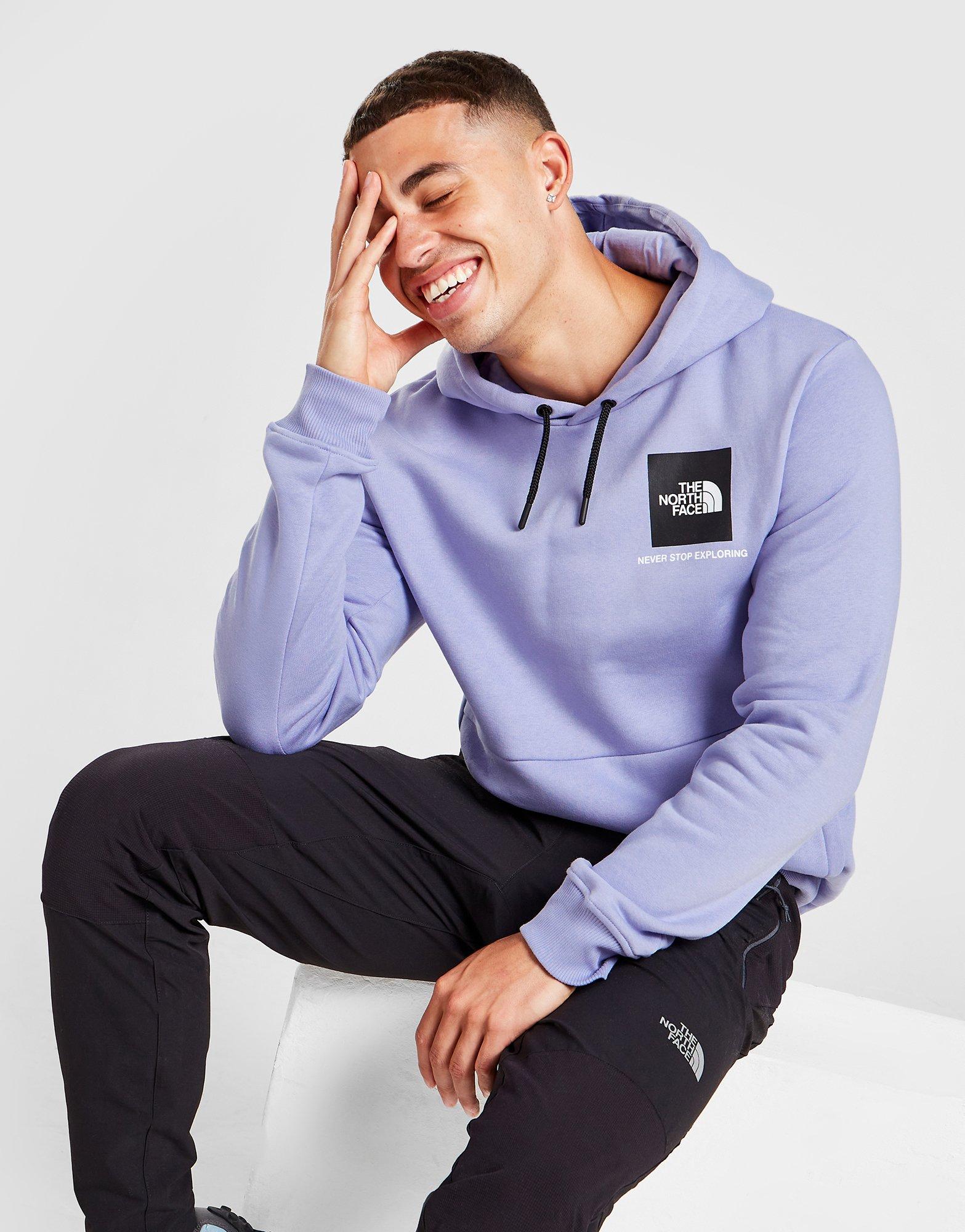 north face fine box hoodie