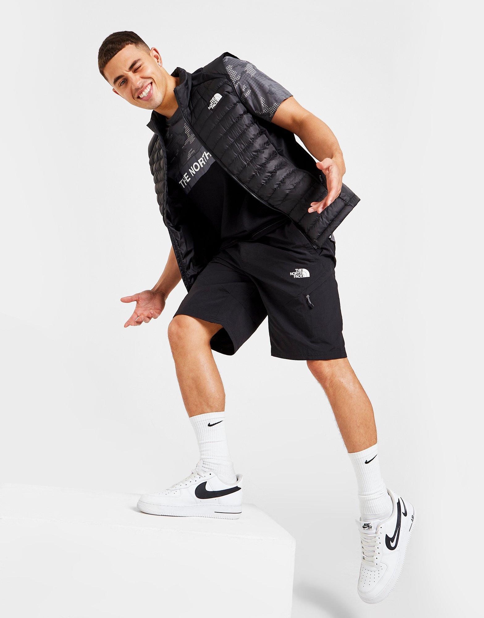 north face zip pocket shorts