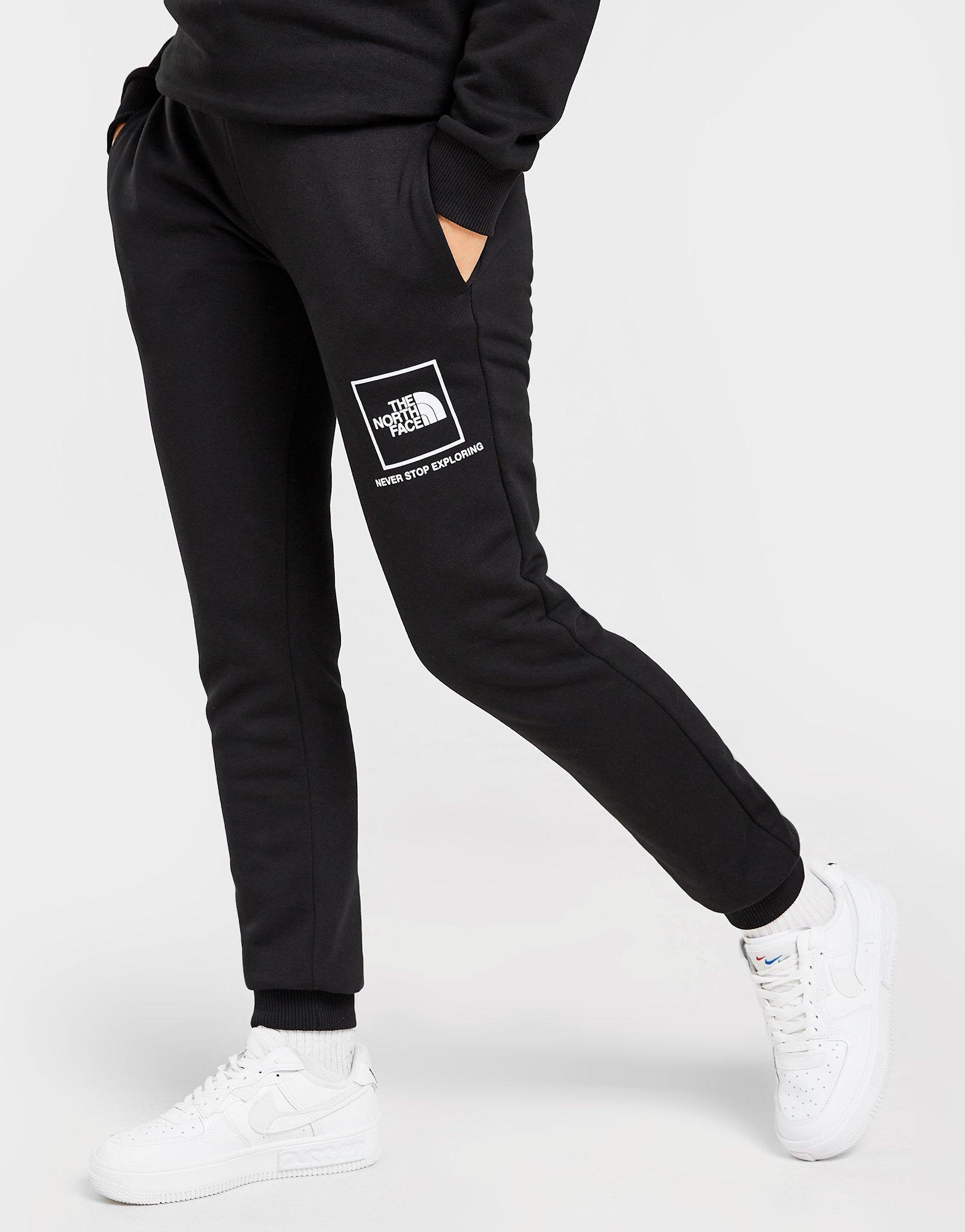 The North Face Box Logo Joggers for Men in Black