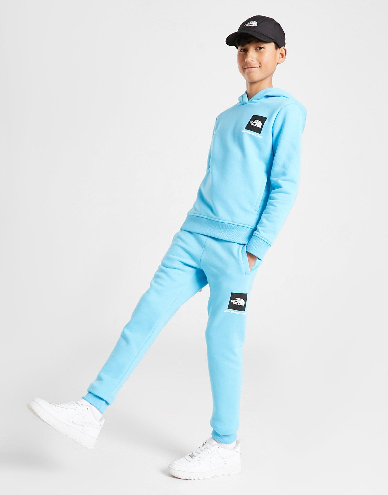 north face joggers blue